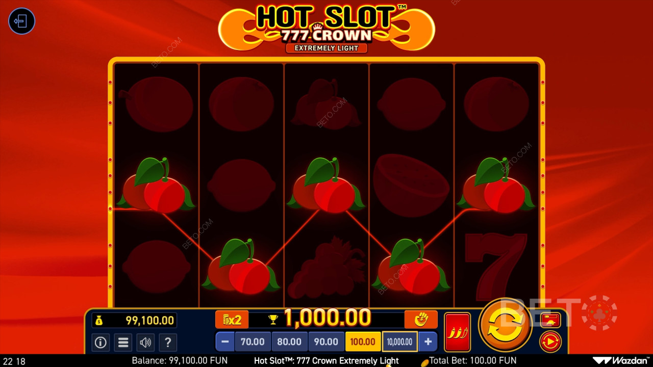 Hot Slot: 777 Crown Extremely Light Anmeldelse av BETO Slots