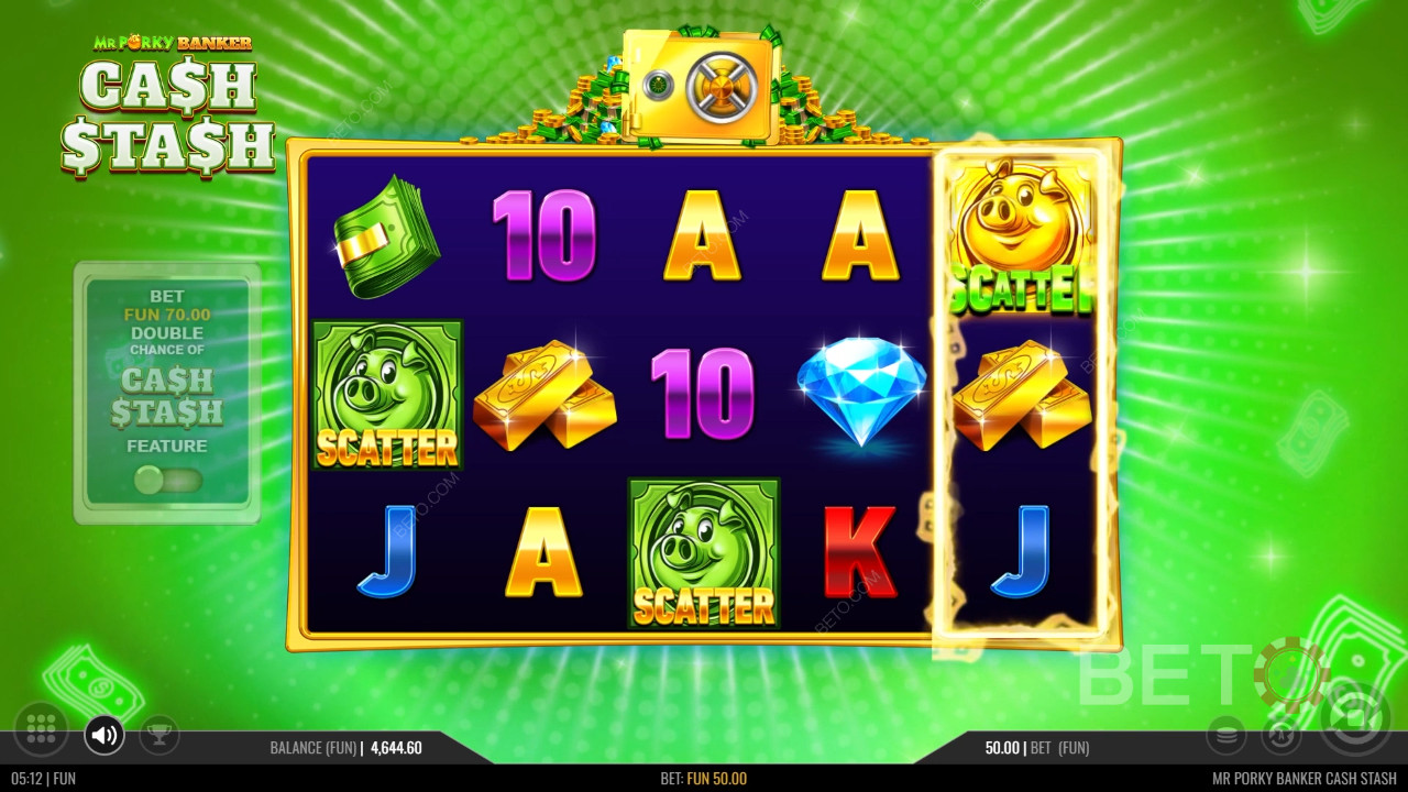 Mr Porky Banker Cash Stash Anmeldelse av BETO Slots