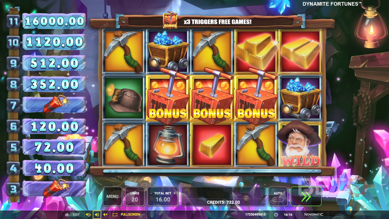 Dynamite Fortunes Spill Gratis