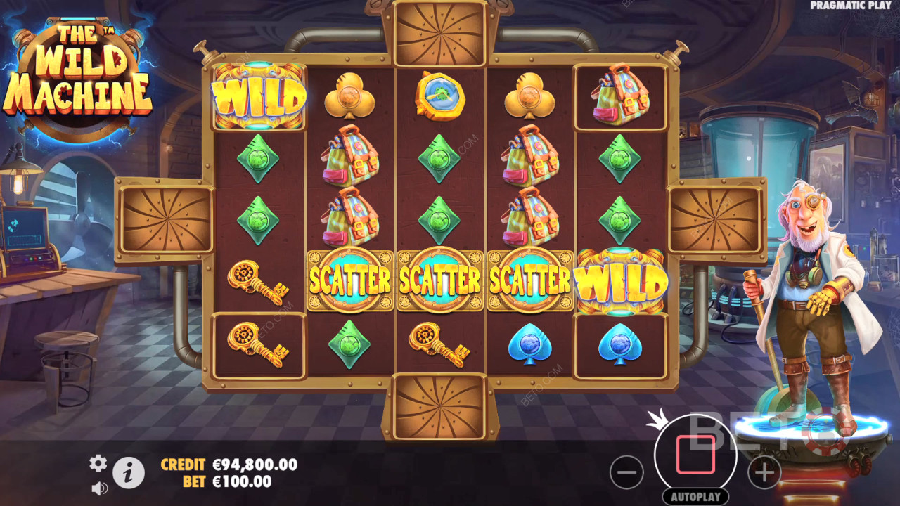 The Wild Machine Anmeldelse av BETO Slots