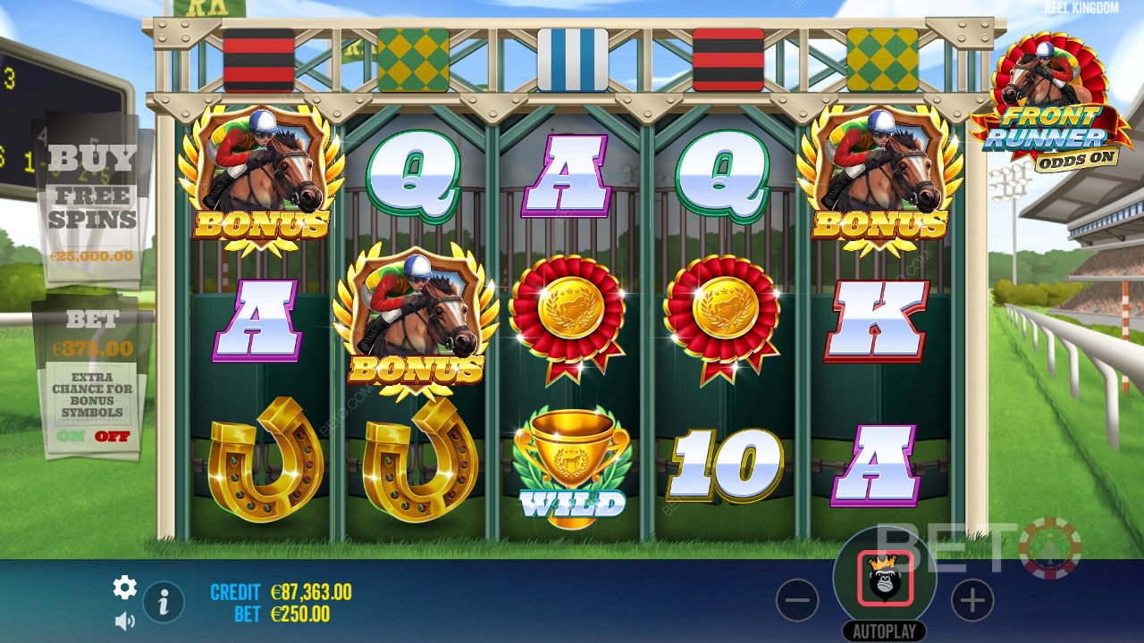 Front Runner Odds On Spill Gratis