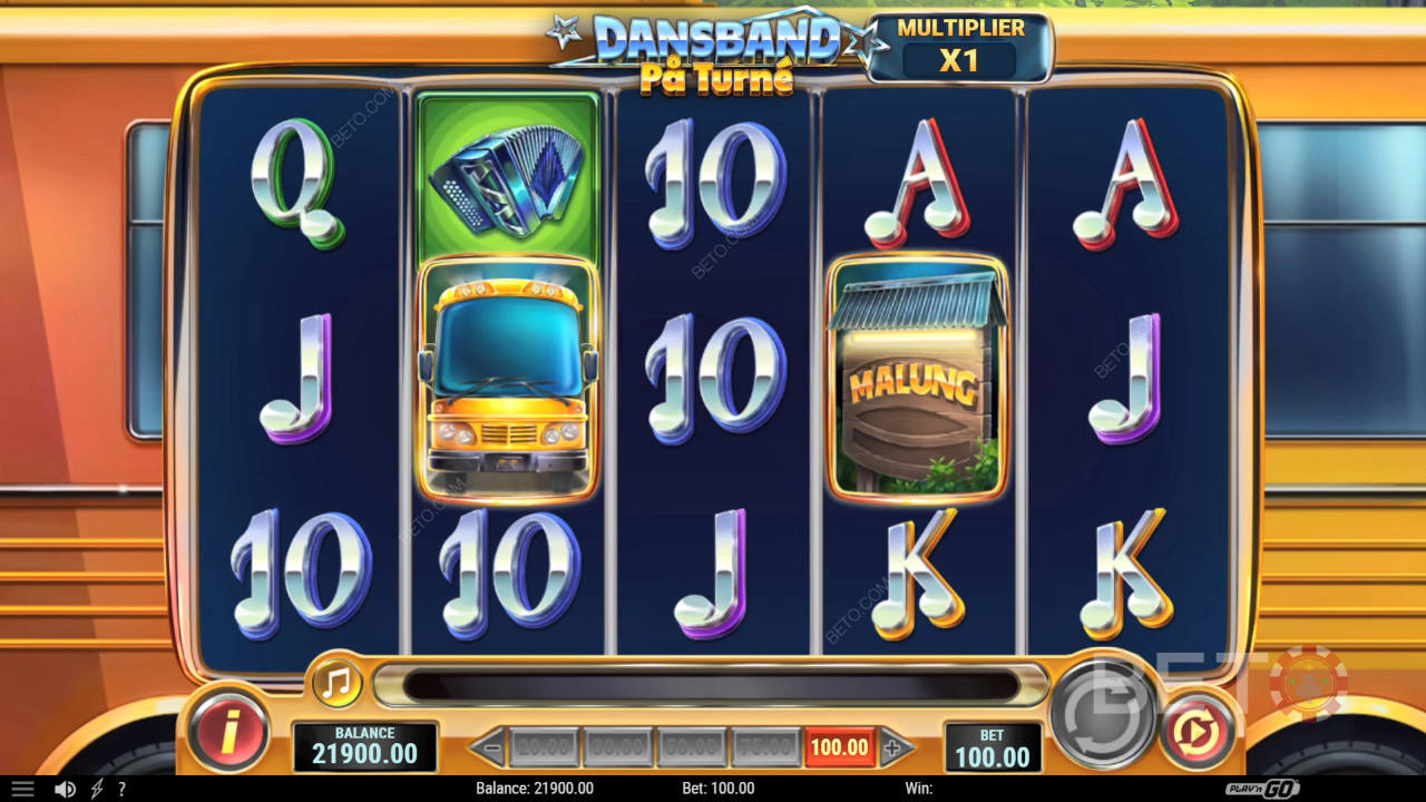 Dansband På Turné Anmeldelse av BETO Slots