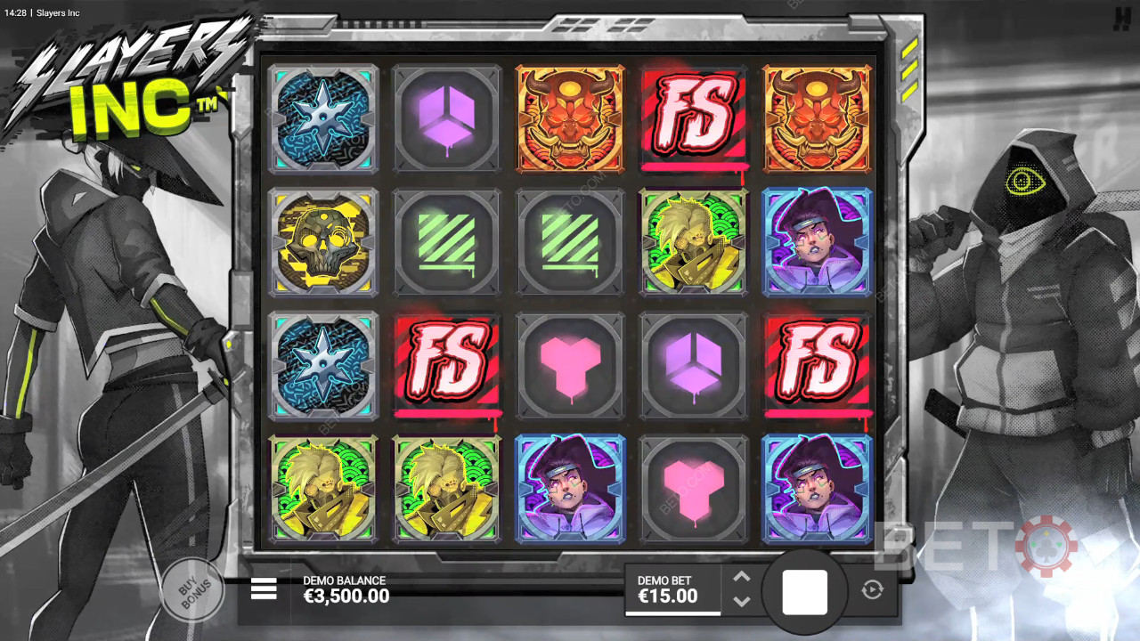 Slayers INC Anmeldelse av BETO Slots