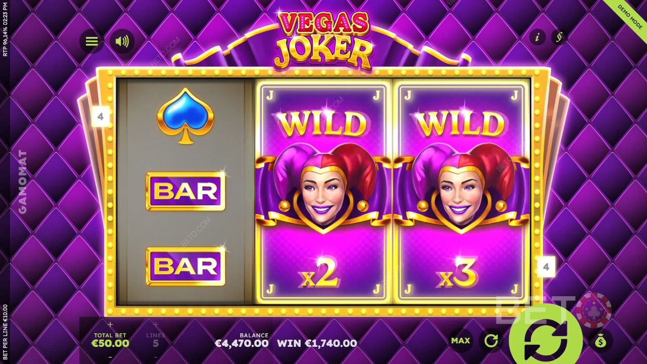 Vegas Joker (Gamomat) Spill Gratis