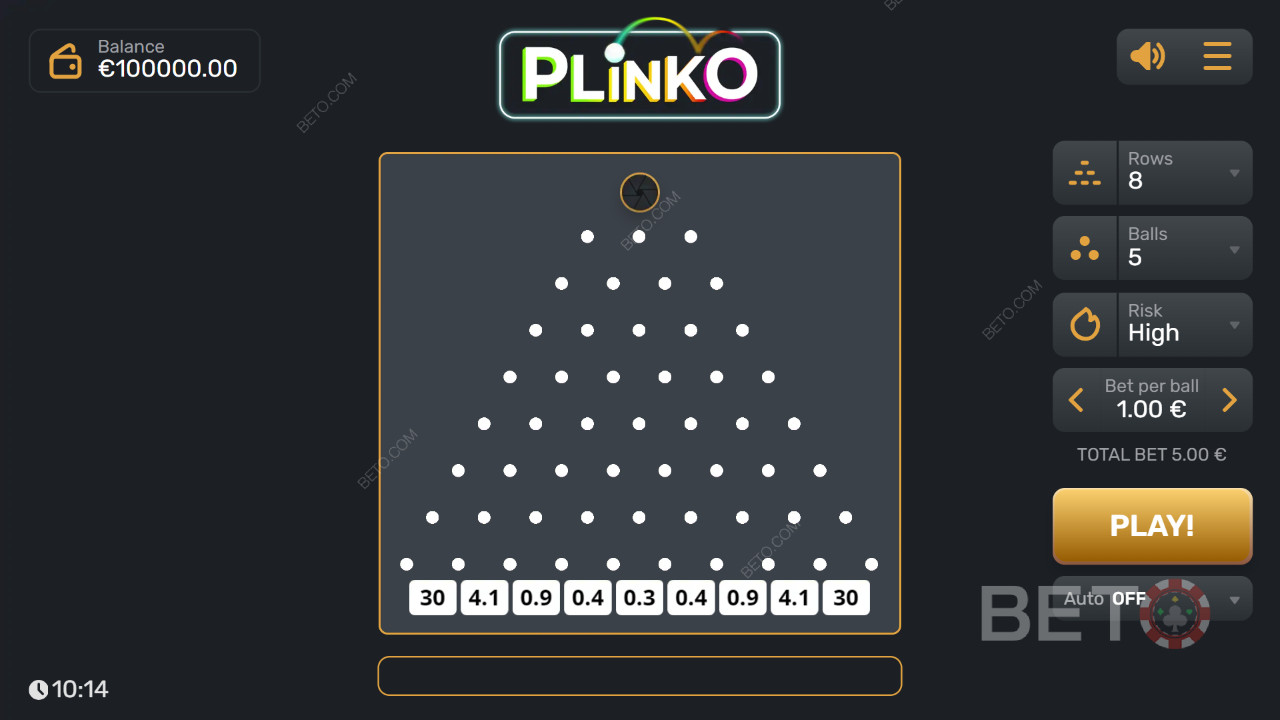 Bonusfunksjoner forklart i Plinko av Gaming Corps