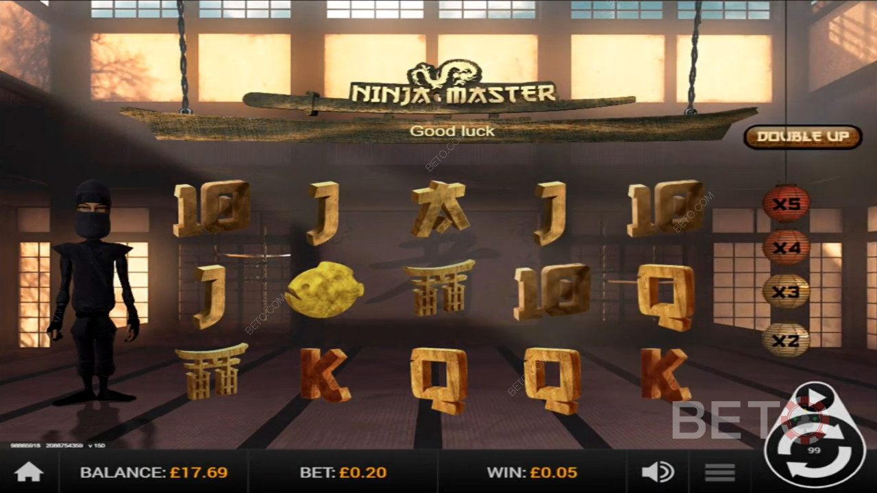 Ninja Master Anmeldelse av BETO Slots
