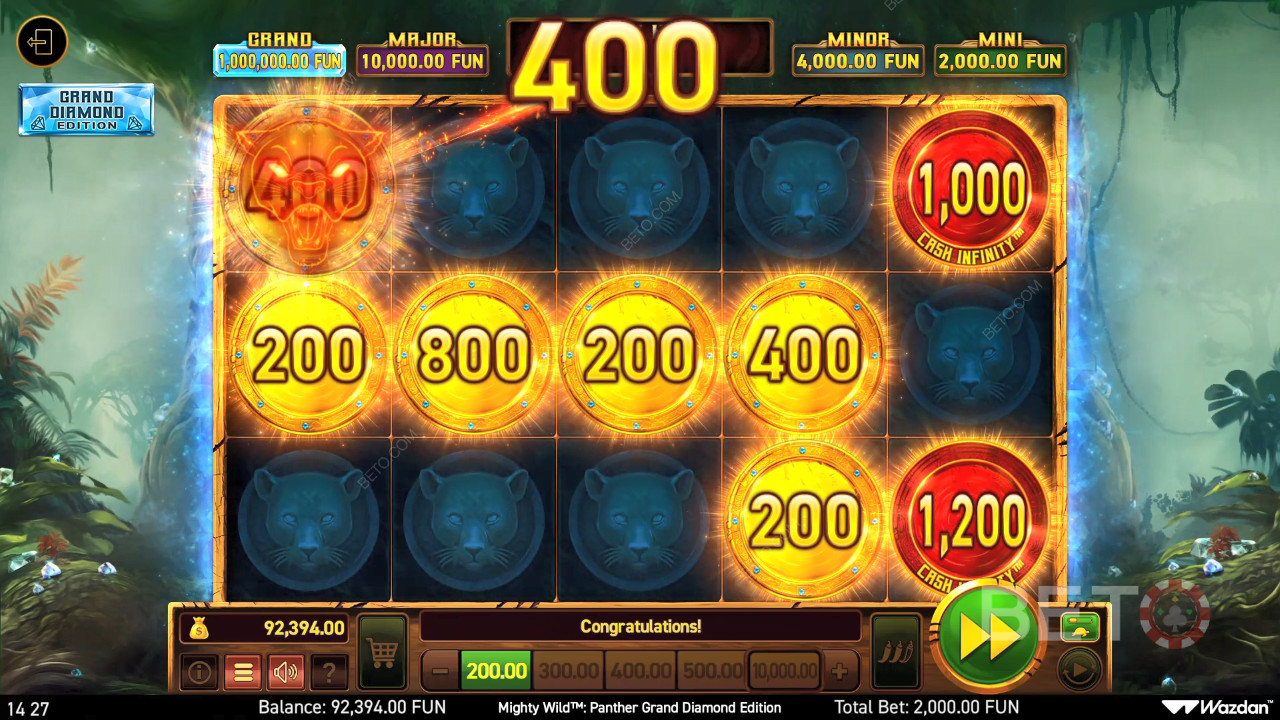 Mighty Wild: Panther Grand Diamond Edition: En spilleautomat Bør du spinne den?