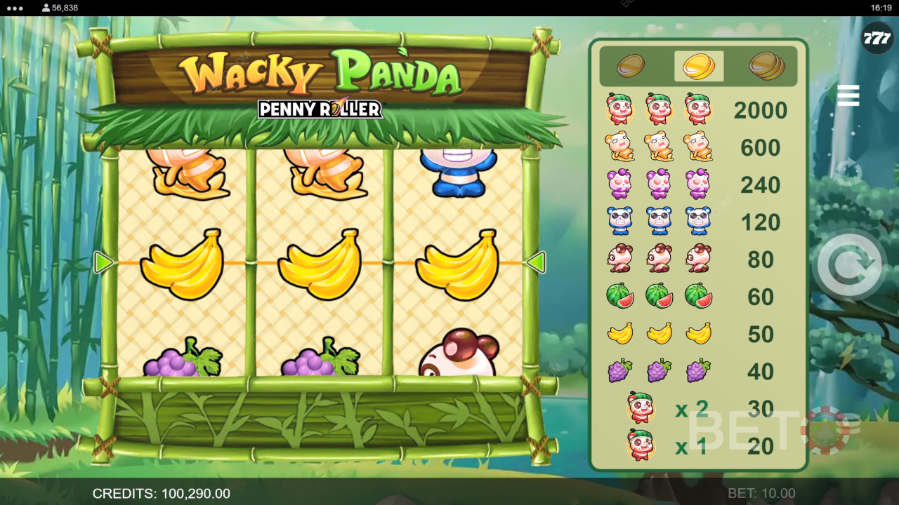 Wacky Panda Spill Gratis