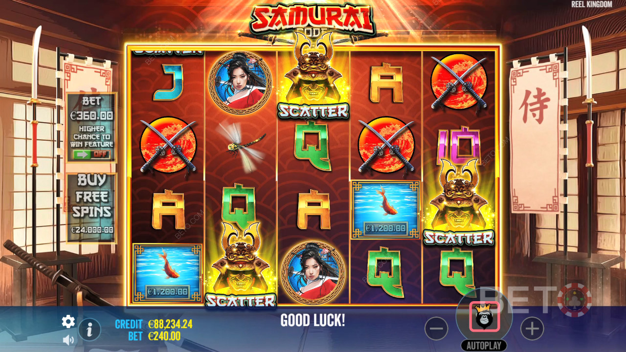 Samurai Code Spill Gratis
