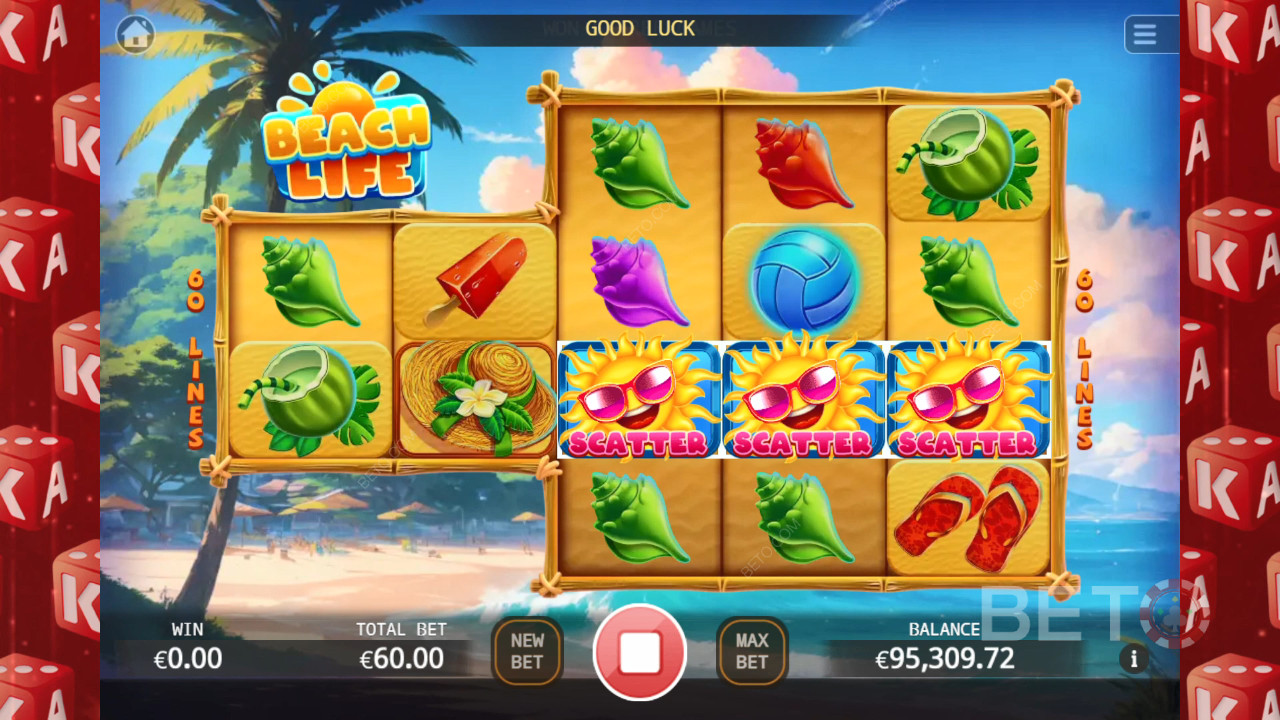 Beach Life Anmeldelse av BETO Slots
