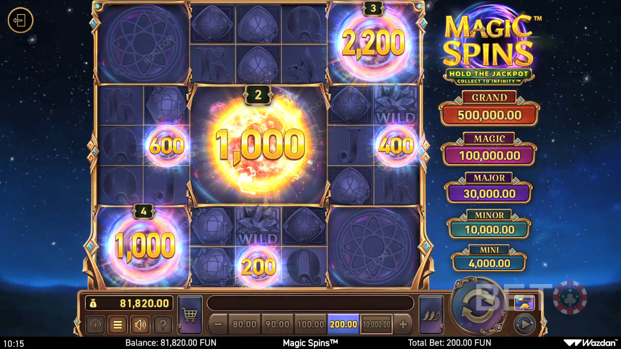 Magic Spins Spill Gratis