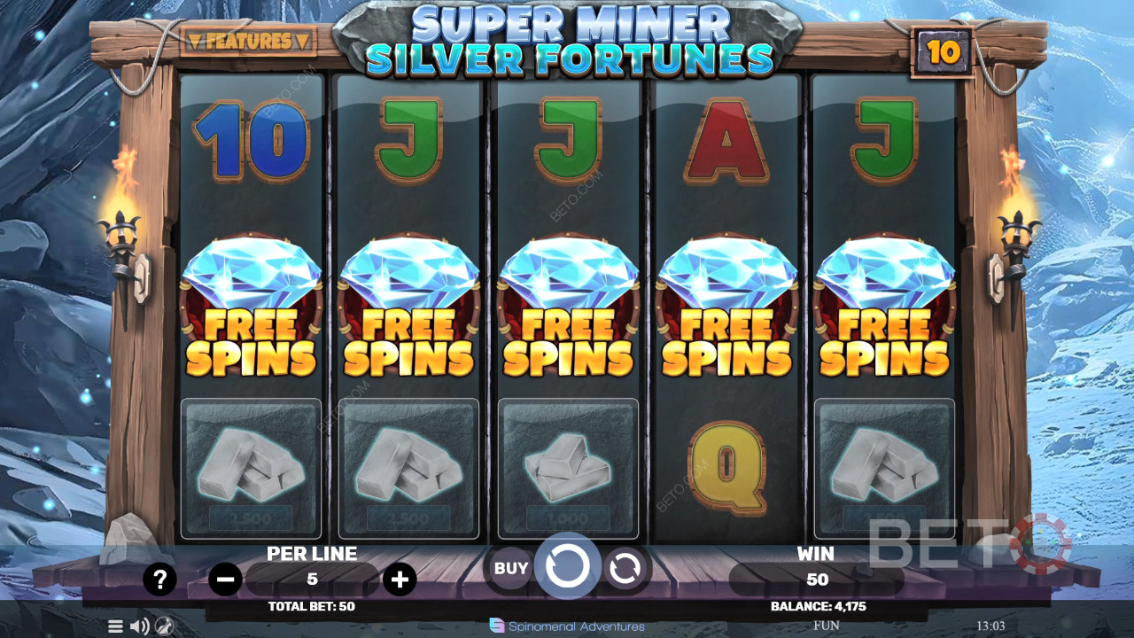 Super Miner Silver Fortunes Spill Gratis