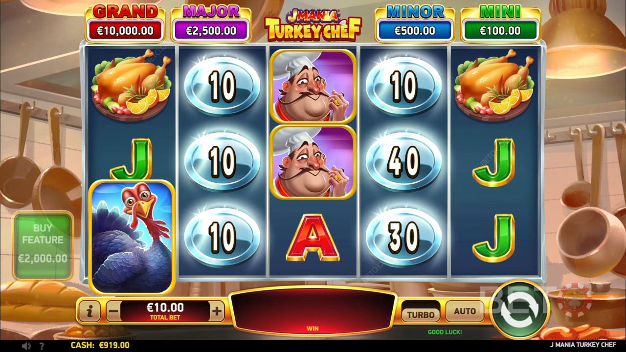 J Mania Turkey Chef Spill Gratis