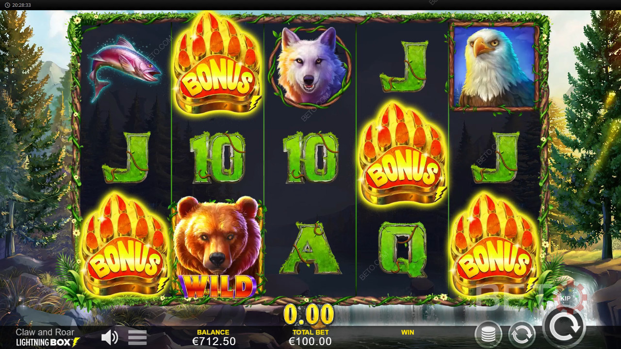 Claw and Roar Anmeldelse av BETO Slots