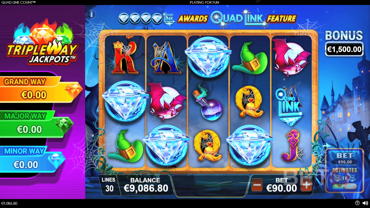 Quad Link: Count Spill Gratis