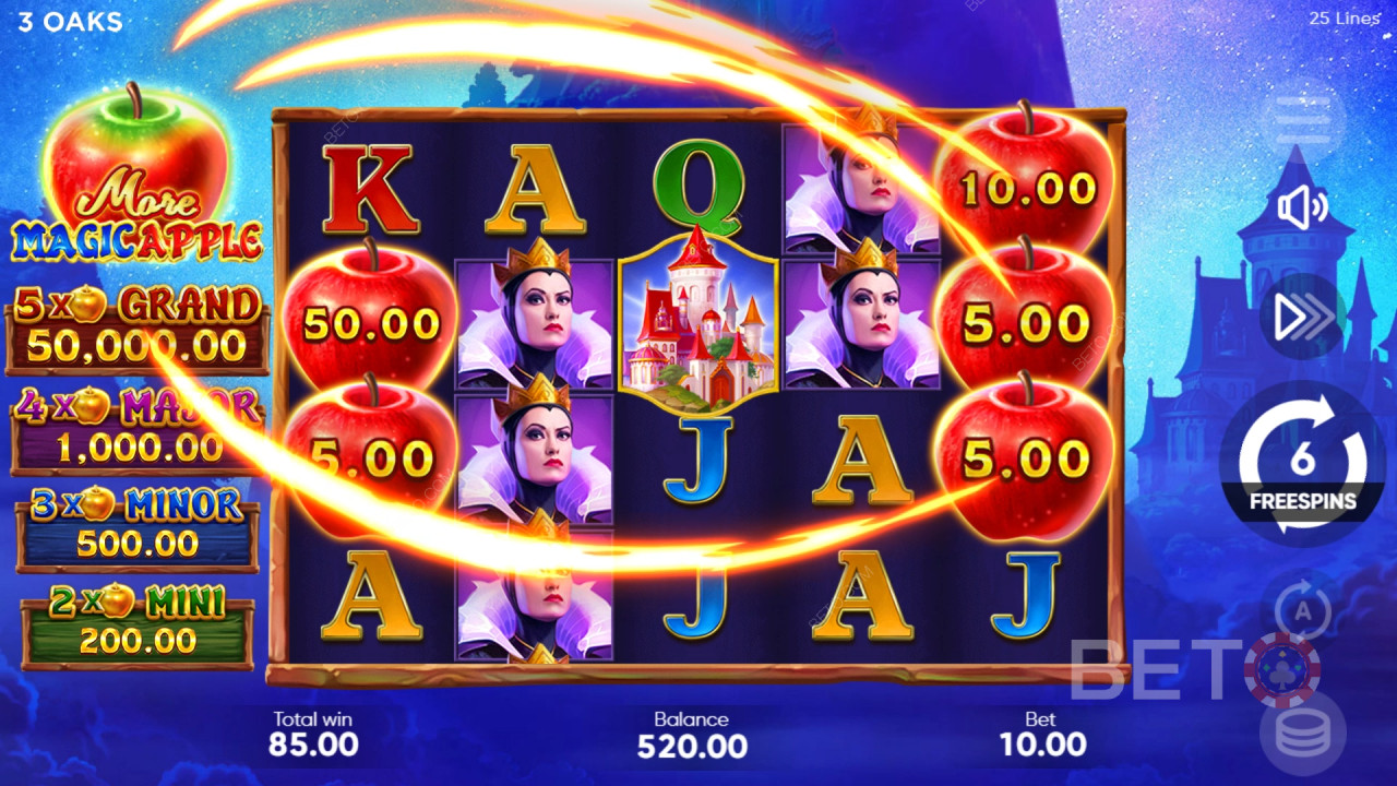 Mer Magic Apple Anmeldelse av BETO Slots