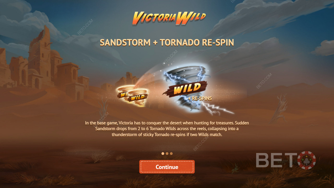 Nyt flere kraftige funksjoner i spilleautomaten Victoria Wild