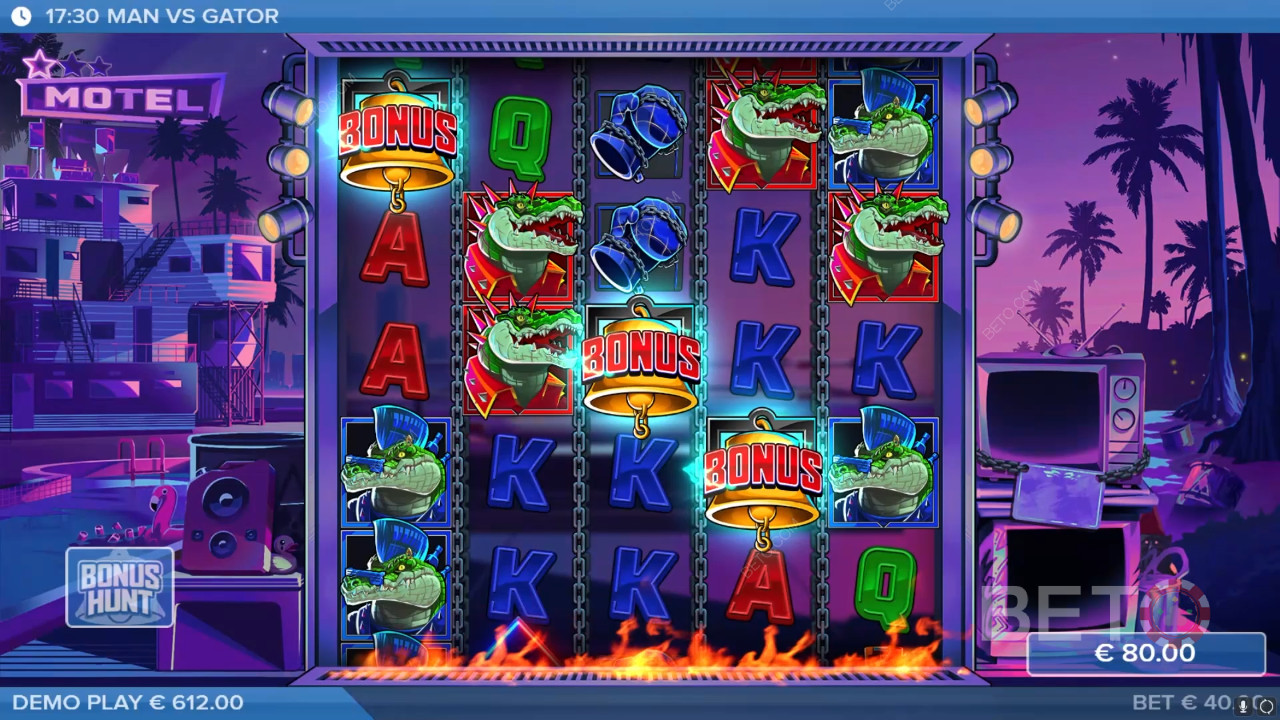 Man vs Gator Anmeldelse av BETO Slots