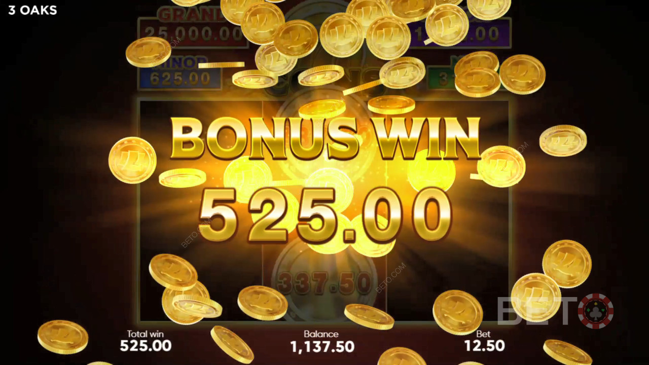 Bonusfunksjoner forklart i 777 Coins av 3 Oaks Gaming