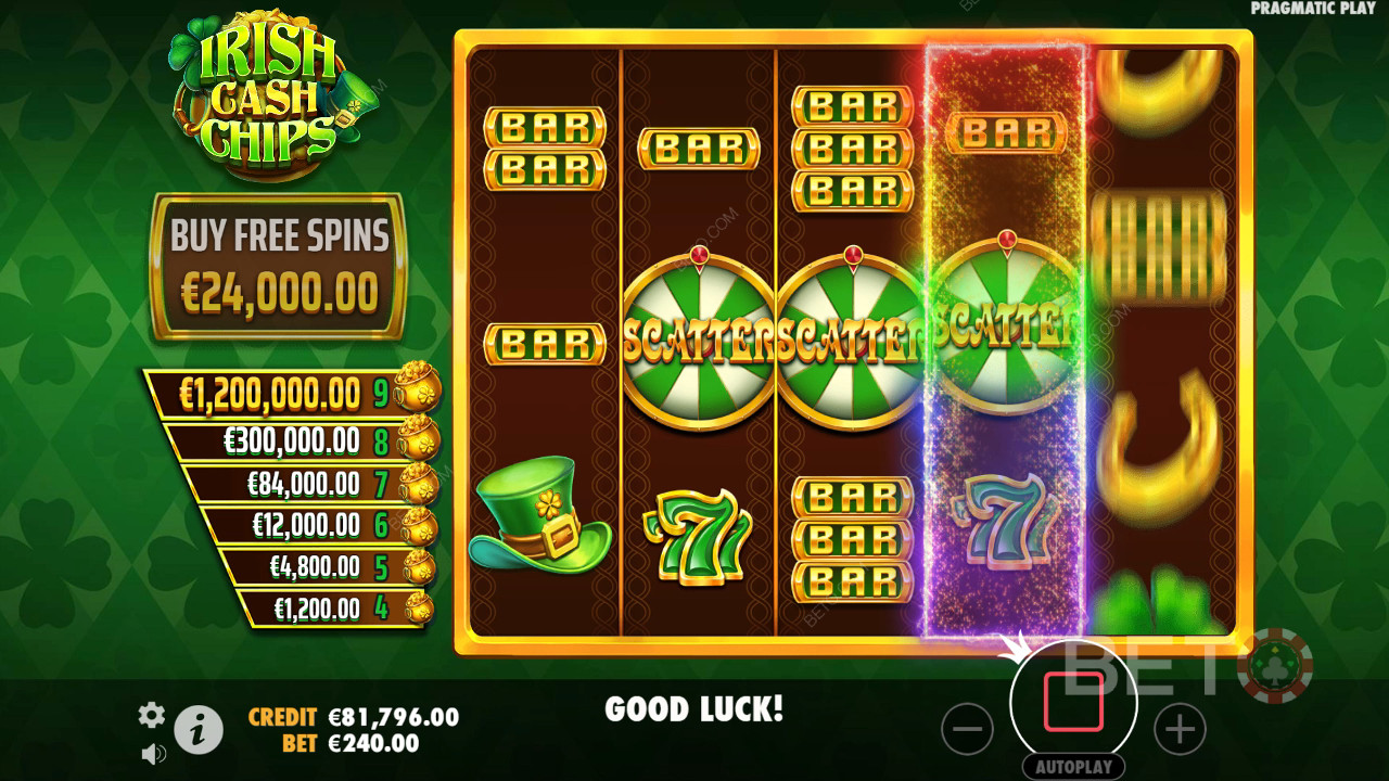 Irish Cash Chips Spill Gratis