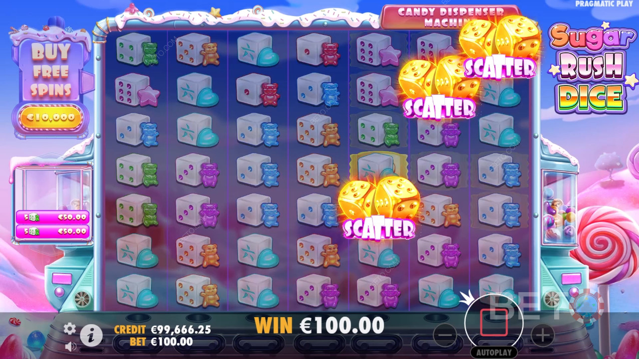 Tema og design: Candy Wonderland Whimsy