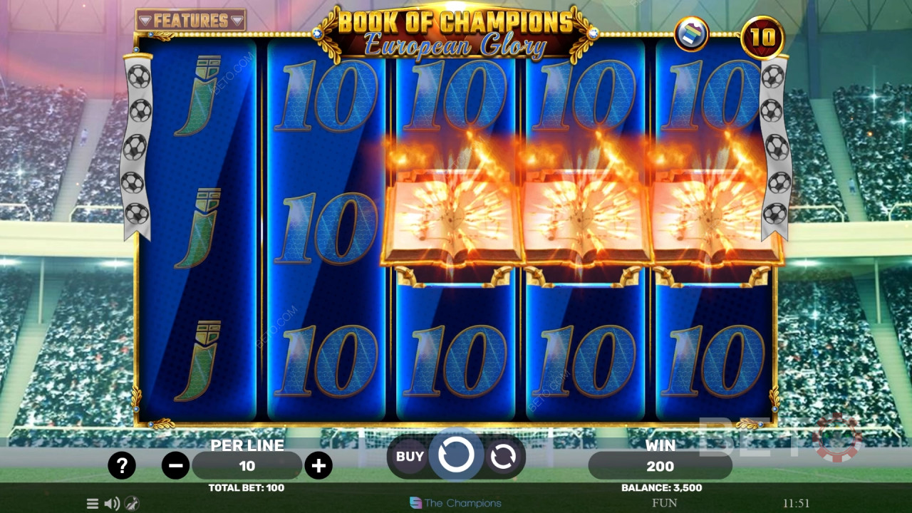 Book of Champions - European Glory Spill Gratis