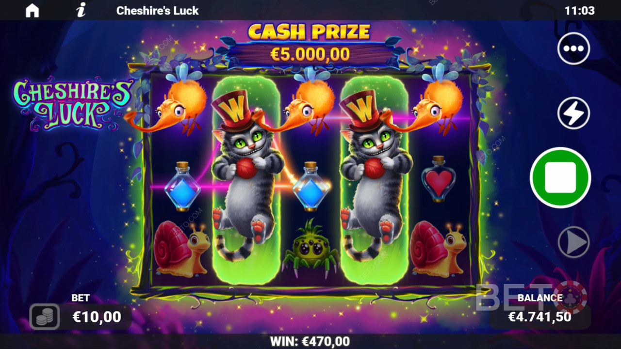 Cheshire's Luck Spill Gratis
