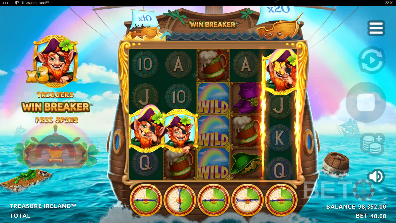 Treasure Ireland Anmeldelse av BETO Slots