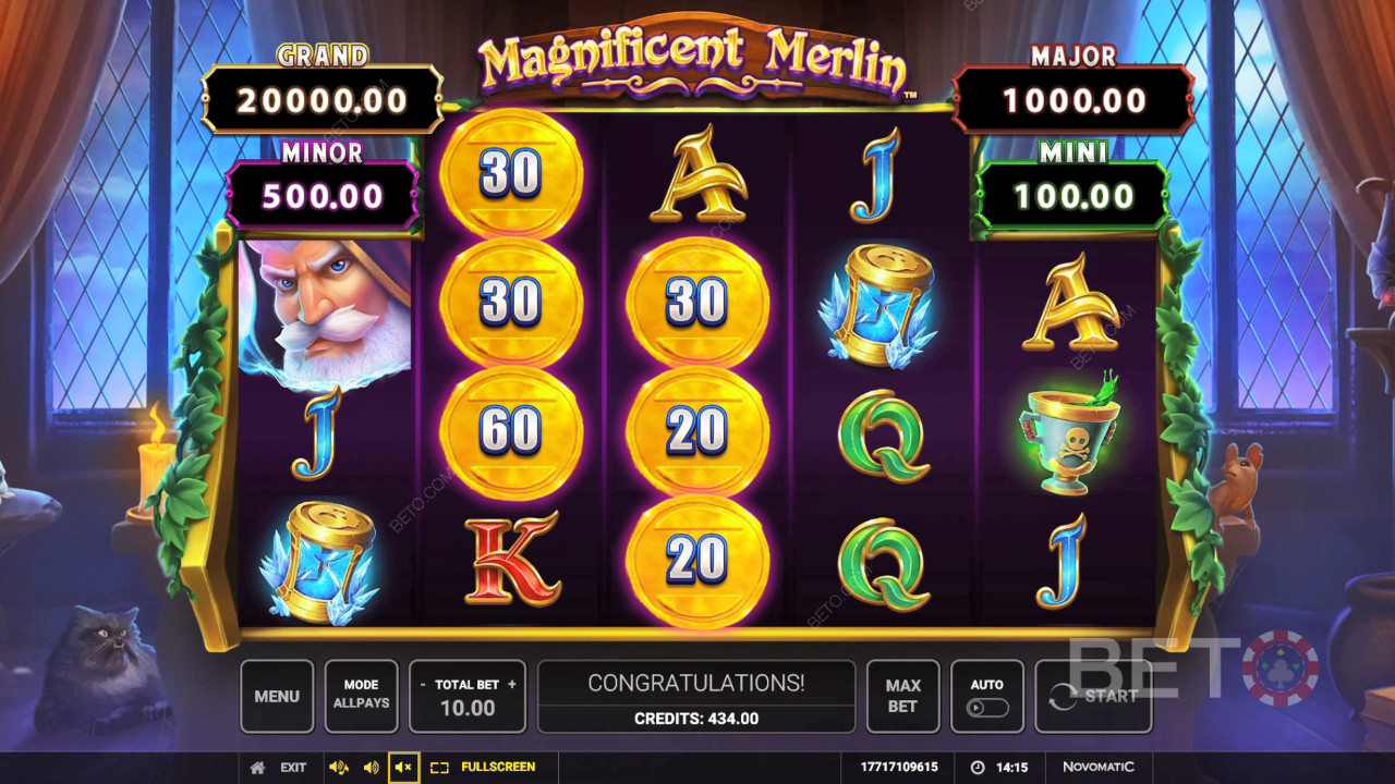 Magnificent Merlin Spill Gratis