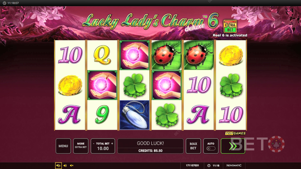 Lucky Lady's Charm deluxe 6 Spill Gratis