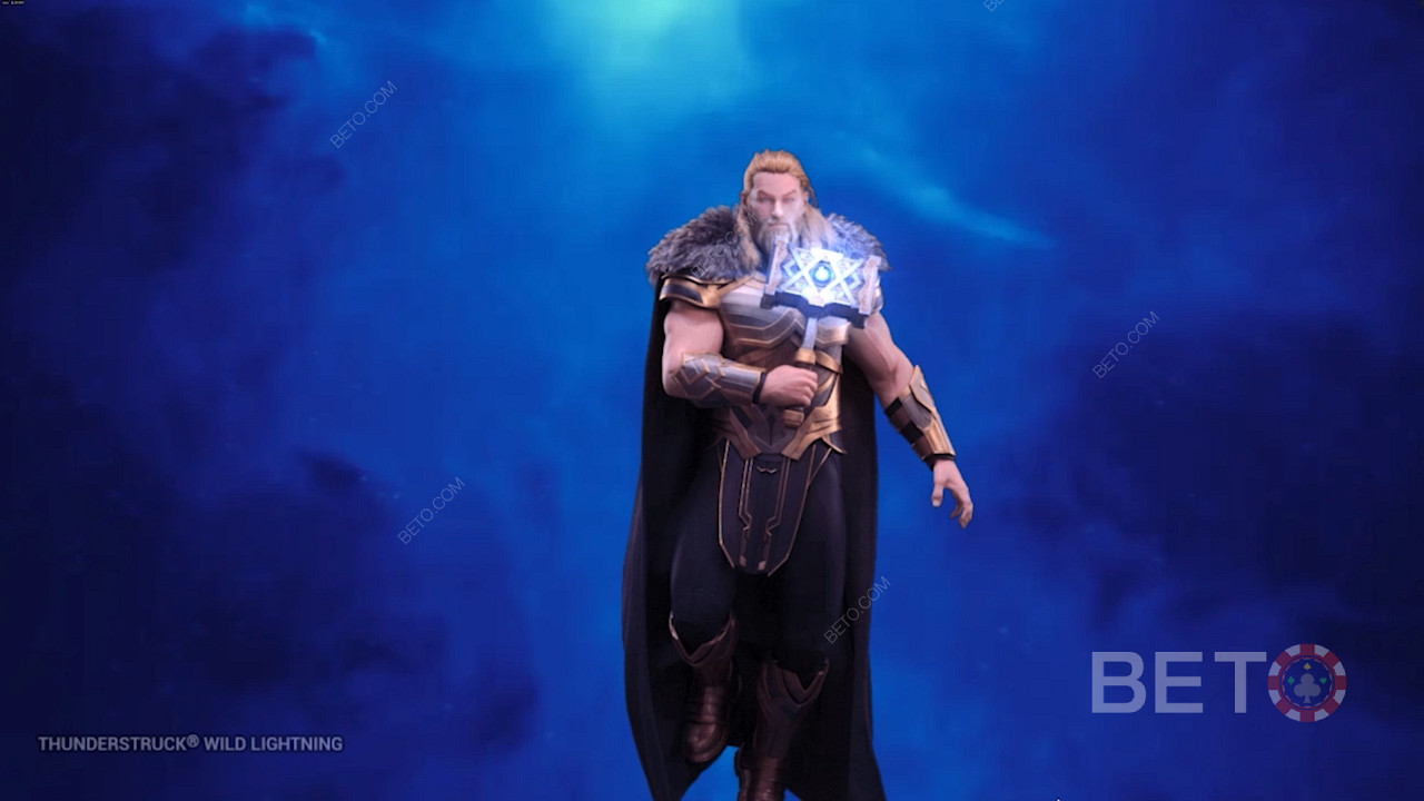Thor er den eneste guddomen i Thunderstruck Wild Lightning online spilleautomat