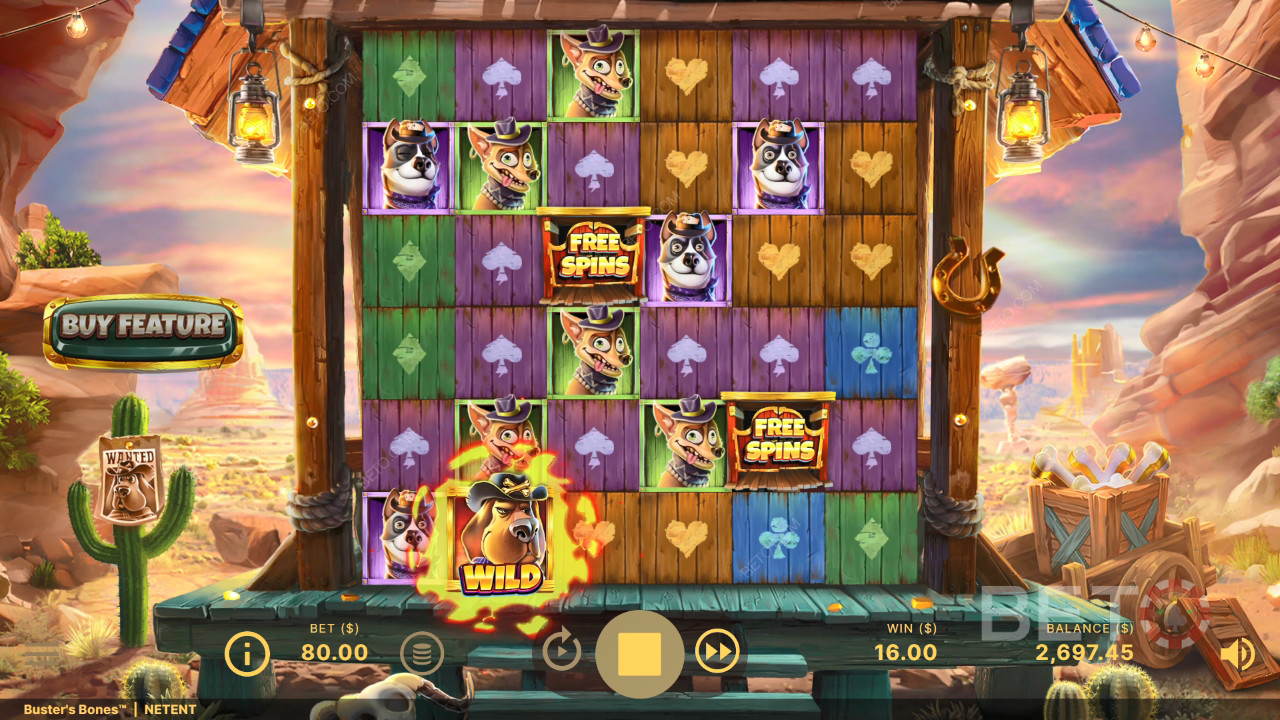 Buster’s Bones Spill Gratis