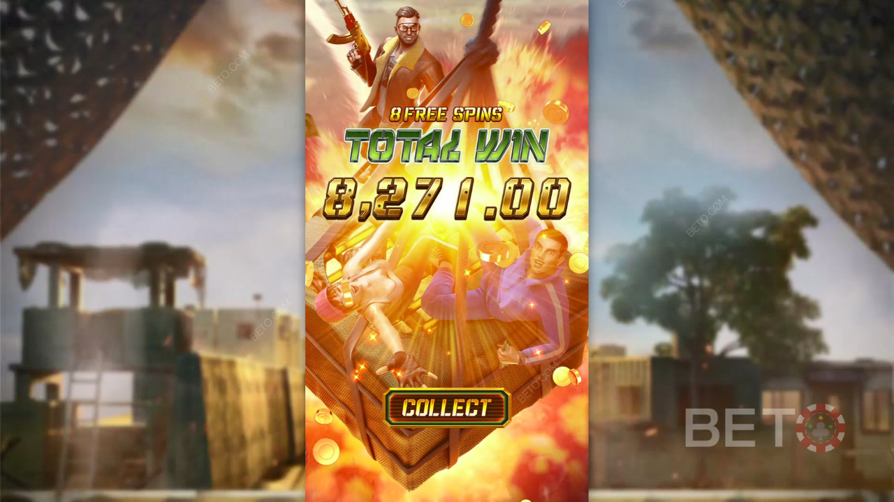 Bonusfunksjoner forklart i Battleground Royale av PG Soft