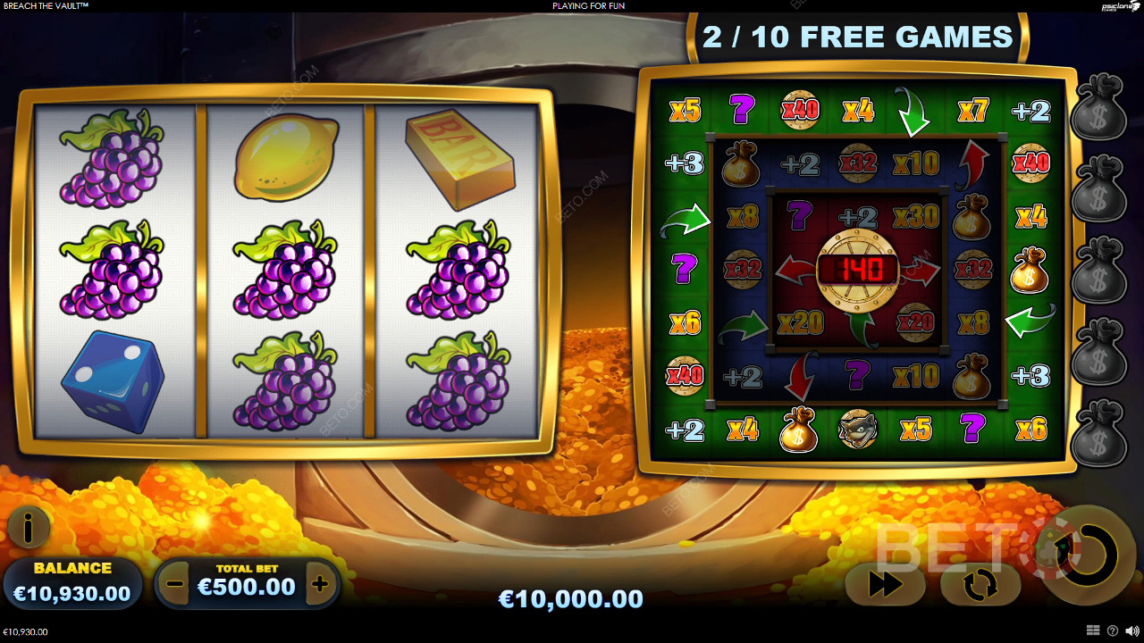 Breach The Vault Video Slot - Endelig dom