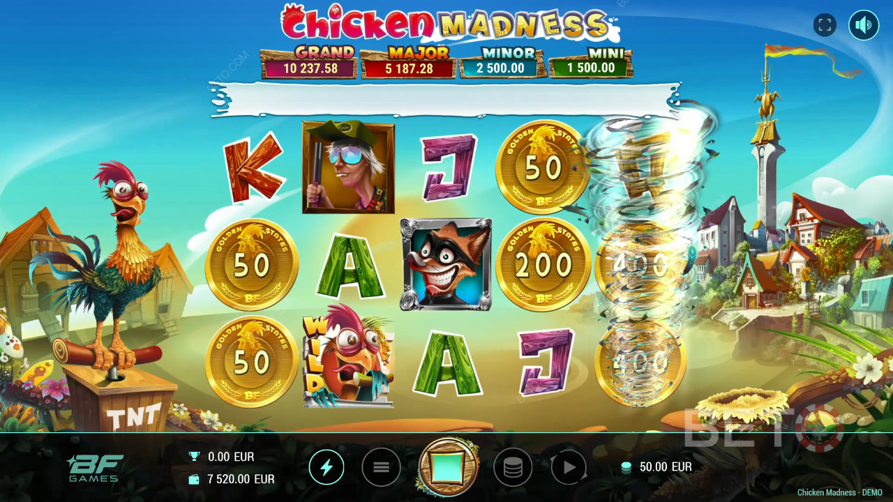 Chicken Madness Spill Gratis