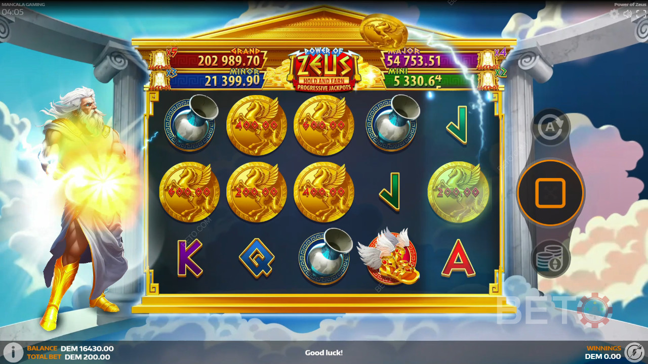 Power of Zeus (Mancala Gaming) Spill Gratis