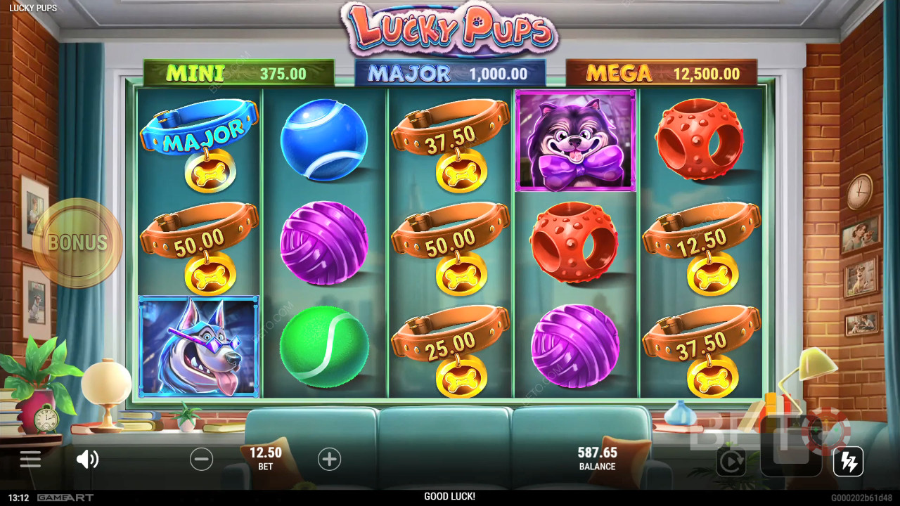 Lucky Pups Spill Gratis