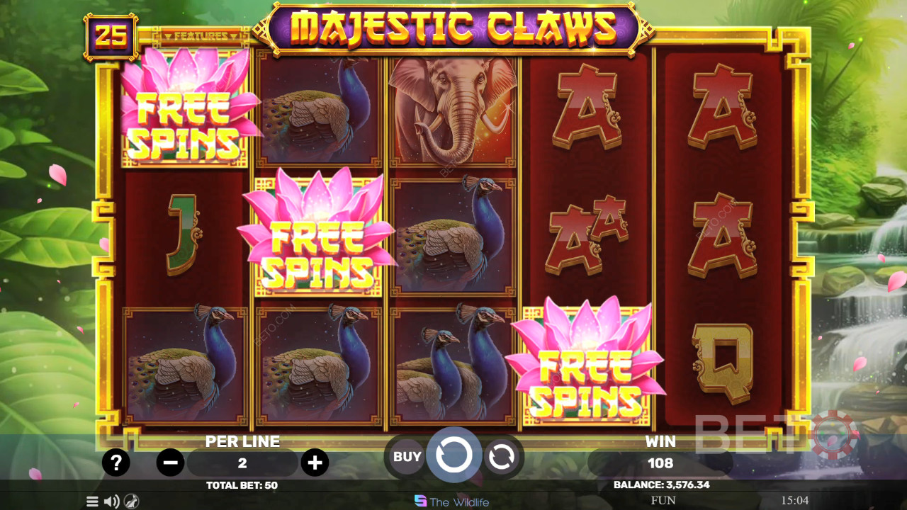 Majestic Claws Spill Gratis