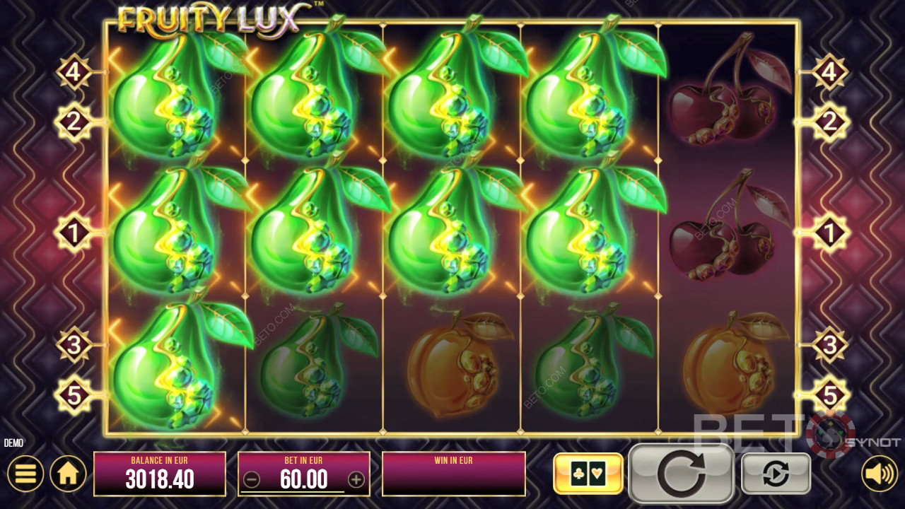 Fruity Lux Spill Gratis