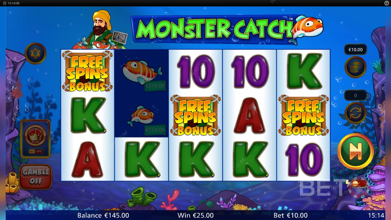 Monster Catch Spill Gratis