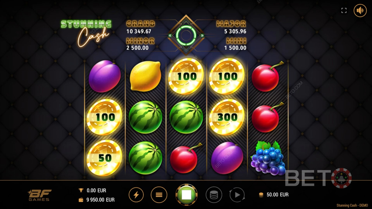 Stunning Cash Anmeldelse av BETO Slots