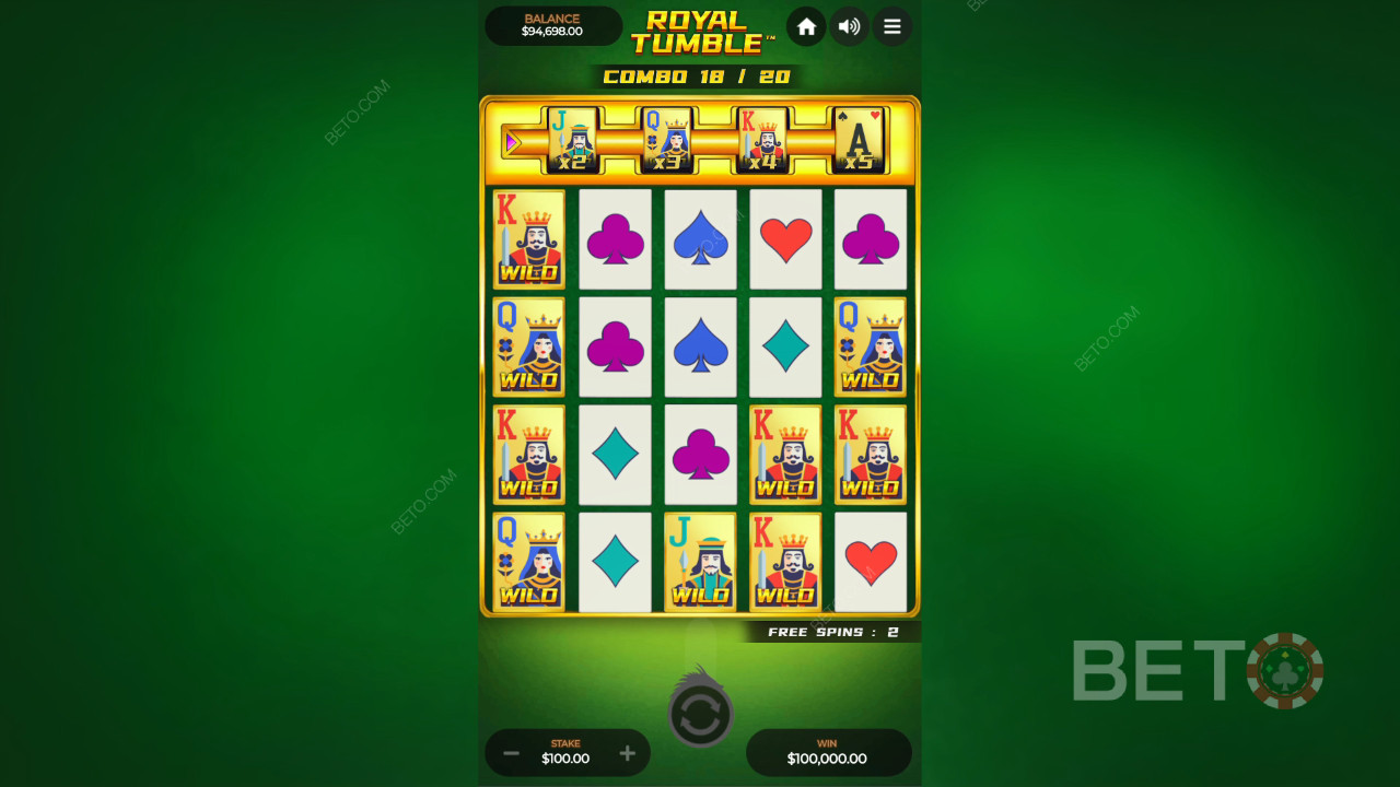 Royal Tumble Spill Gratis