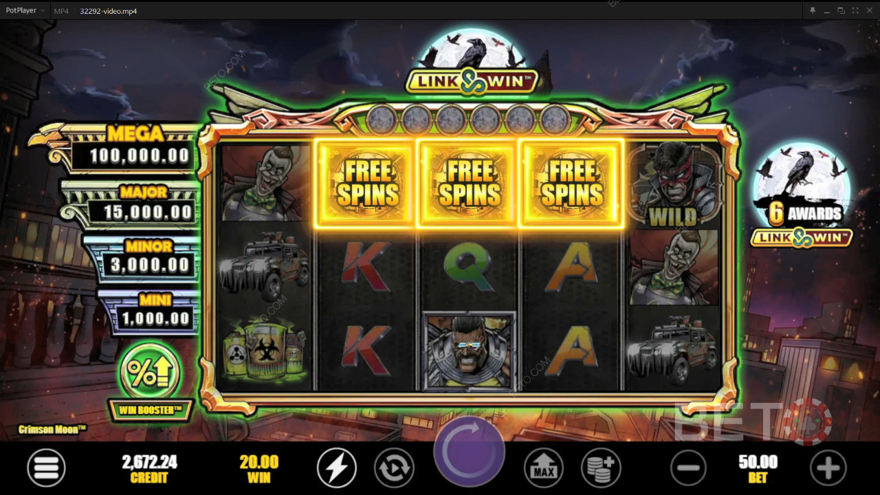 Crimson Moon Anmeldelse av BETO Slots