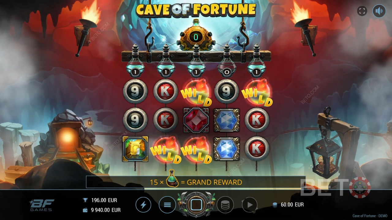 Cave of Fortune Anmeldelse av BETO Slots