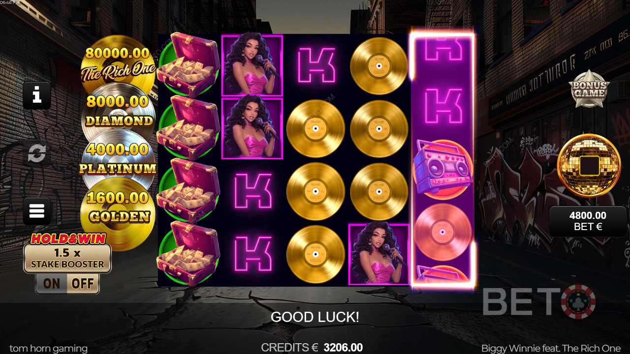 Biggy Winnie feat. The Rich One Anmeldelse av BETO Slots