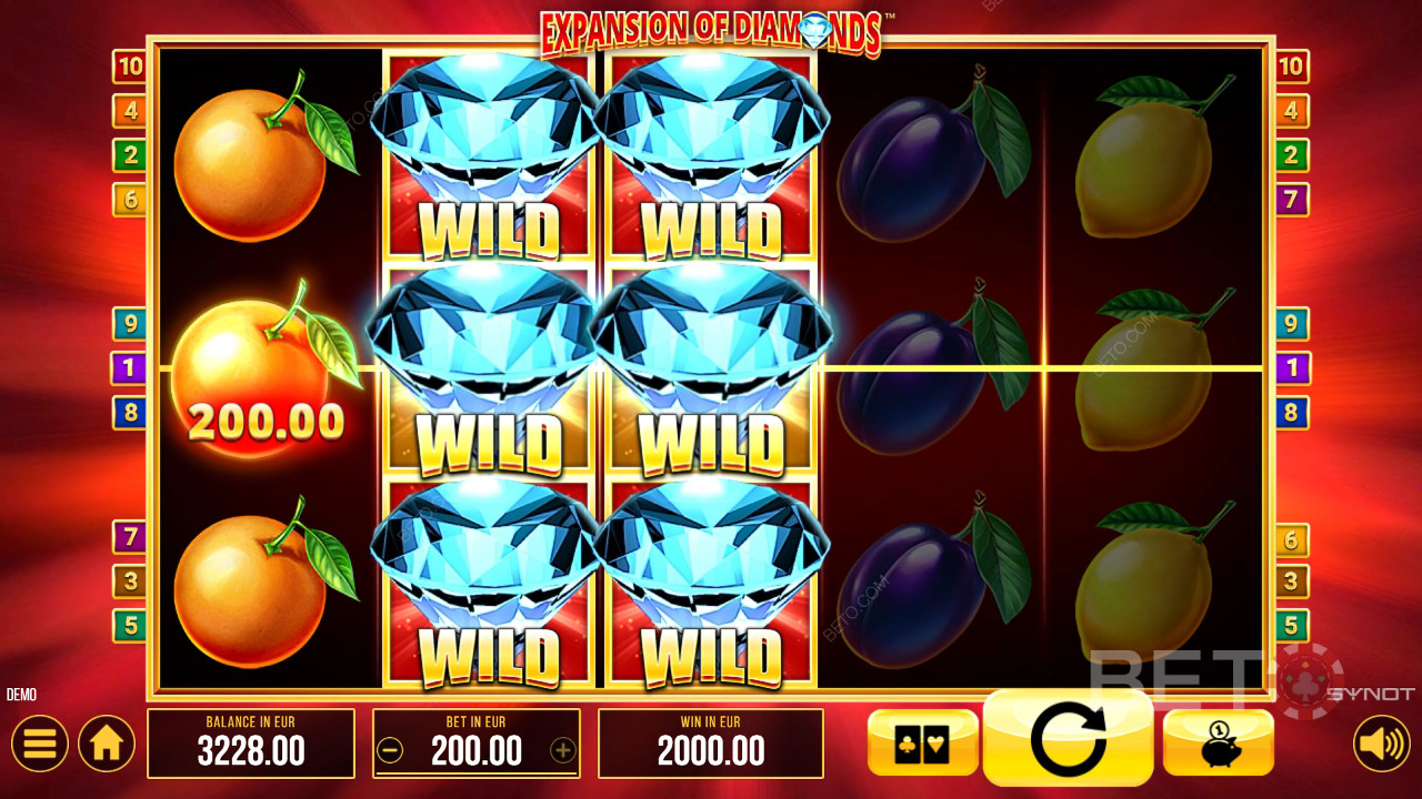 Expansion of Diamonds Spill Gratis