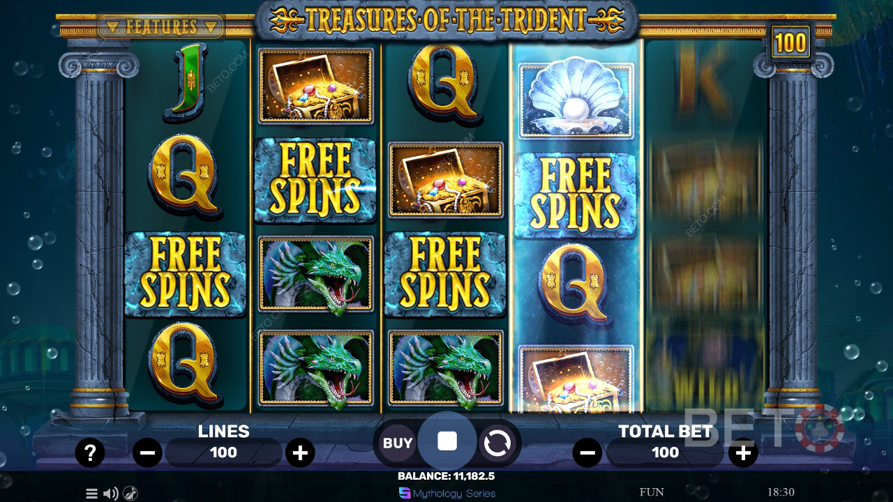 Treasures of the Trident Spill Gratis