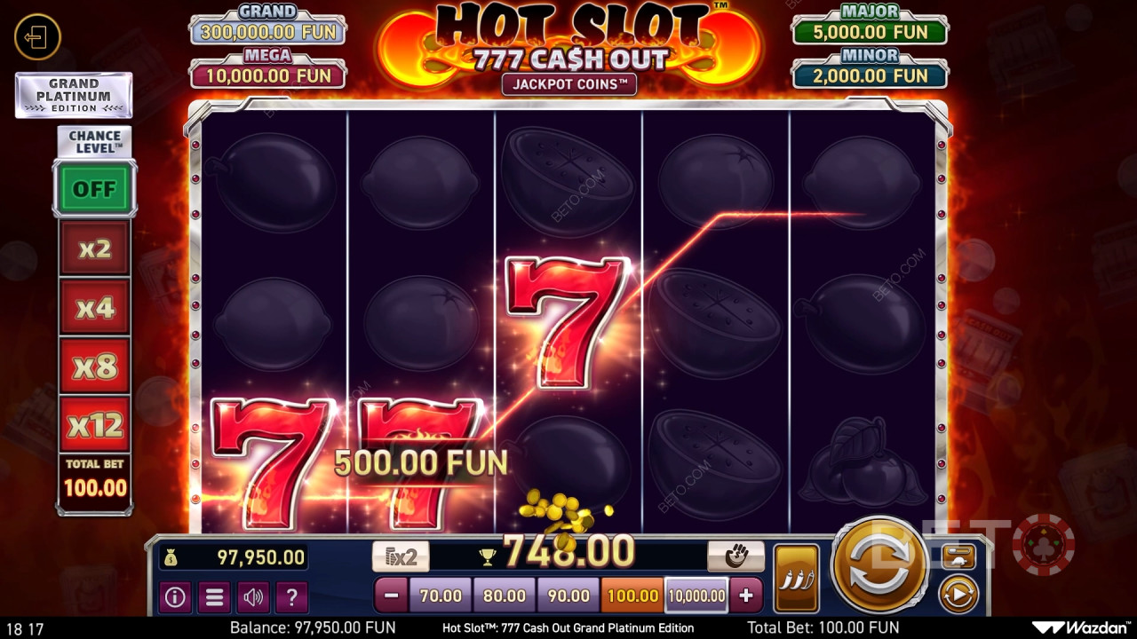Hot Slot: 777 Cash Out Grand Platinum Edition Spill Gratis