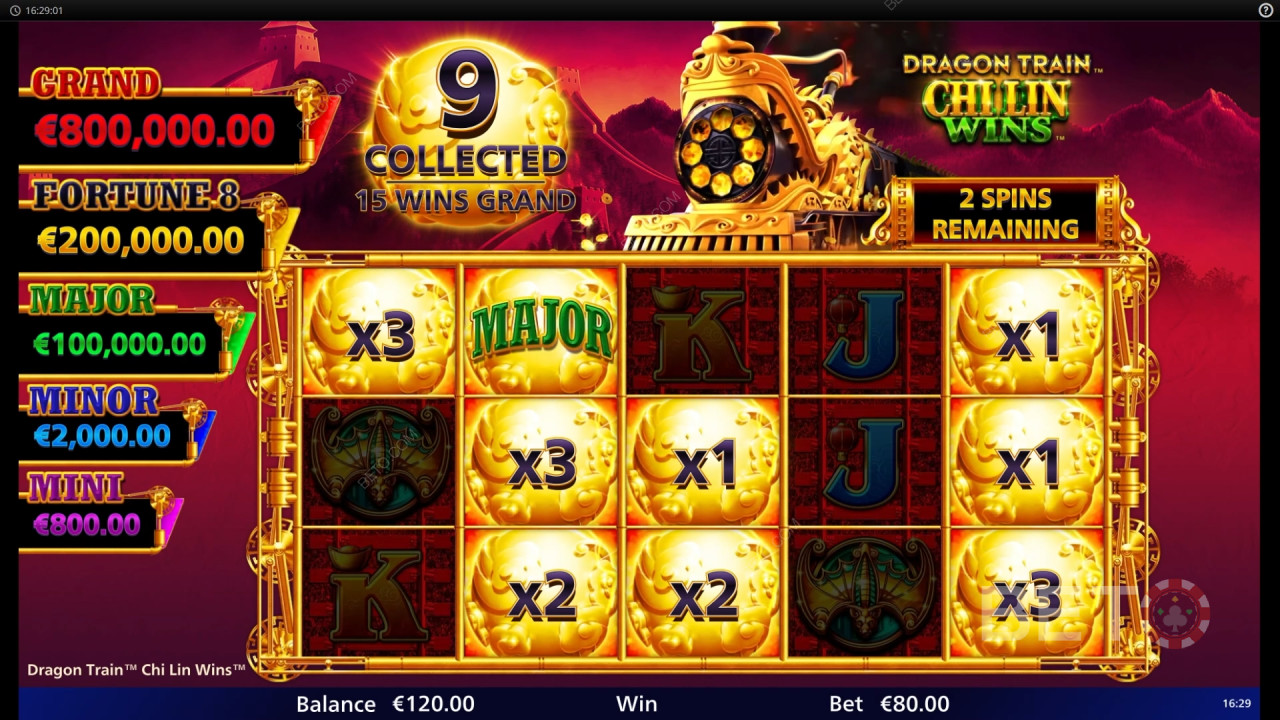 Bør du spille% slot_name% slot_name% i serien "Dragon Train Chi Lin Wins"?
