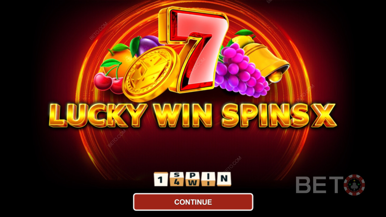Vinn 2 500 ganger innsatsen din i Lucky Win Spins X Video Slot!